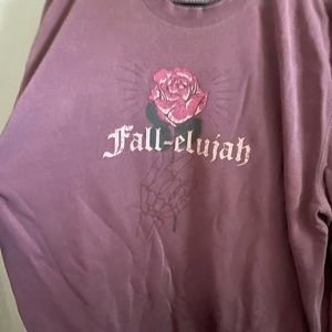 Mallory Ervin Fallelujah sweatshirt